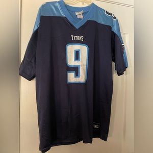 Vintage Puma Titans Steve McNair Jersey Sz XL
